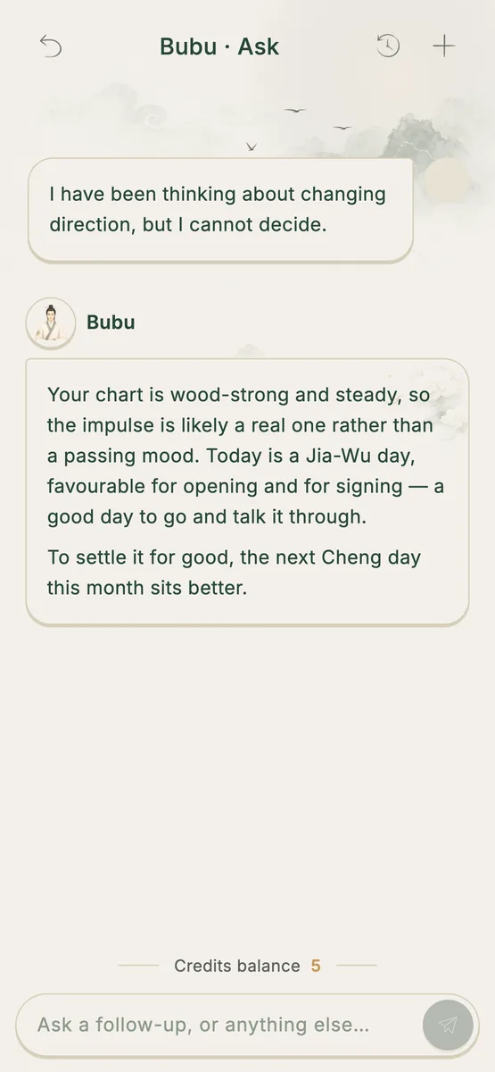 Asking about a chart, and being answered from it